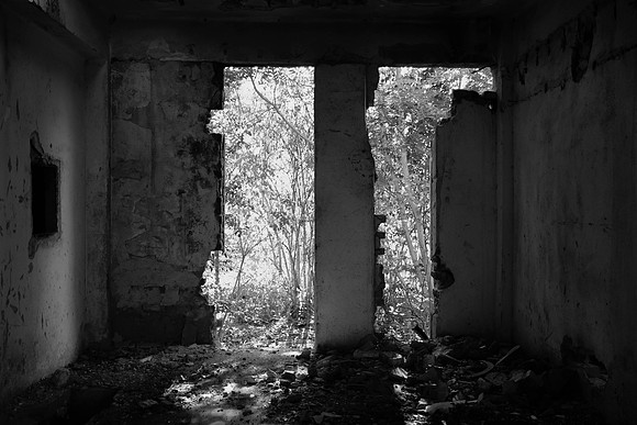 Abandoned textile factory, Sofia, Bulgaria